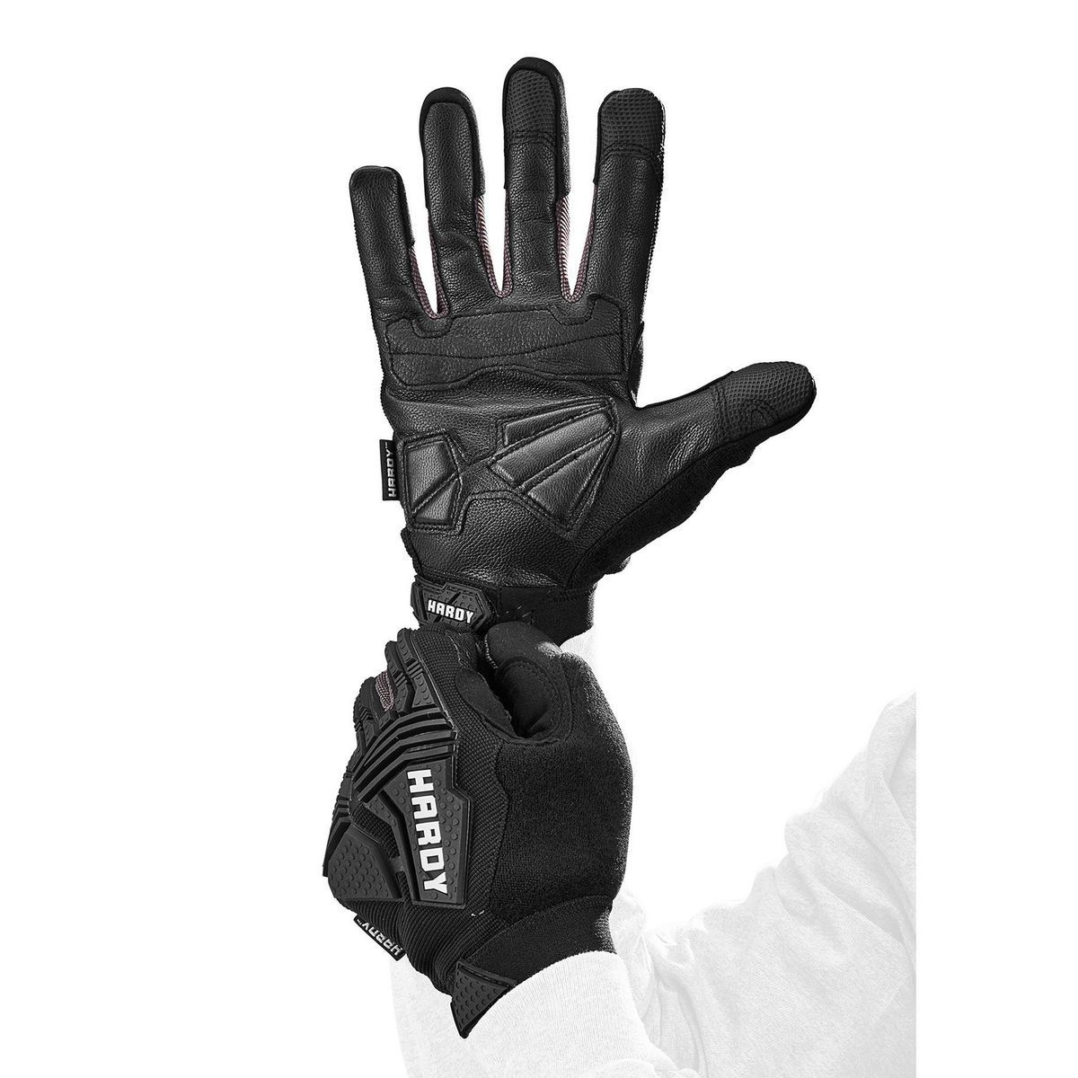 Guantes de Mecánico Hardy Anti-Vibración, Tamaño Grande - 58697