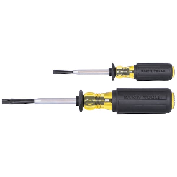Klein Tools Slotted Screw Holding Driver Kit, 3/16-Inch and 1/4-Inch - 85153K
