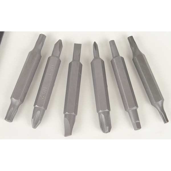 Megapro Phillips, Robertson Square Recess, Slotted, Torx(R) Bit 8 1/2 in, Drive Size: 1/4 in - 211R2C36RD-B