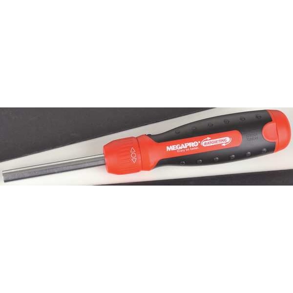 Megapro Phillips, Robertson Square Recess, Slotted, Torx(R) Bit 8 1/2 in, Drive Size: 1/4 in - 211R2C36RD-B