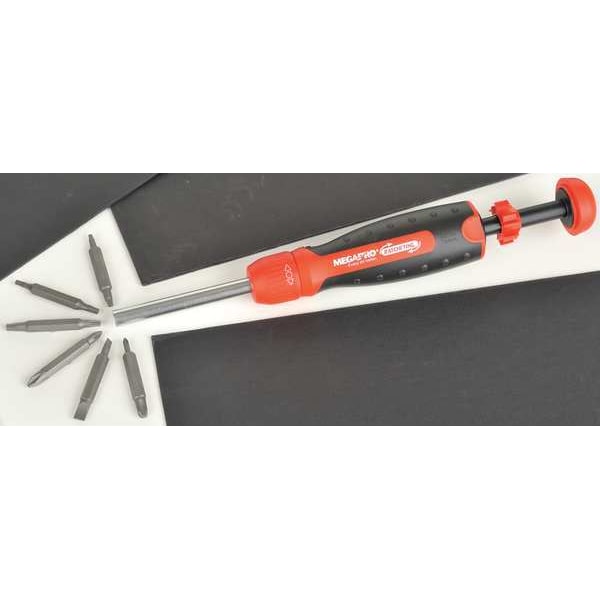 Megapro Phillips, Robertson Square Recess, Slotted, Torx(R) Bit 8 1/2 in, Drive Size: 1/4 in - 211R2C36RD-B