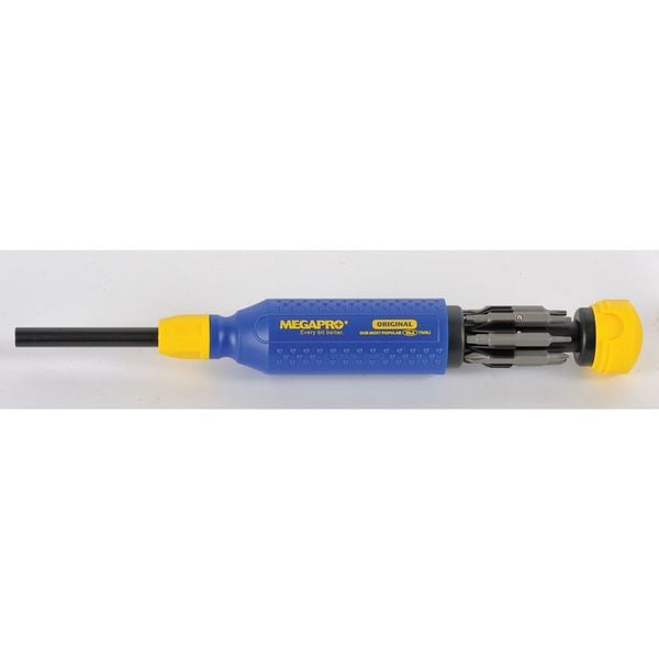 Megapro Phillips, Square, Star, Slot Bit 8 1/2 in, Drive Size: 1/4 in , Num. of pieces:8 - 151NAS-B