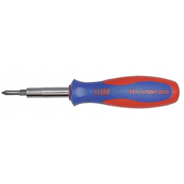 Westward Phillips, Slotted Bit 7 1/2 in, Drive Size: 1/4 in, 5/16 in , Num. of pieces:6 - 401L10