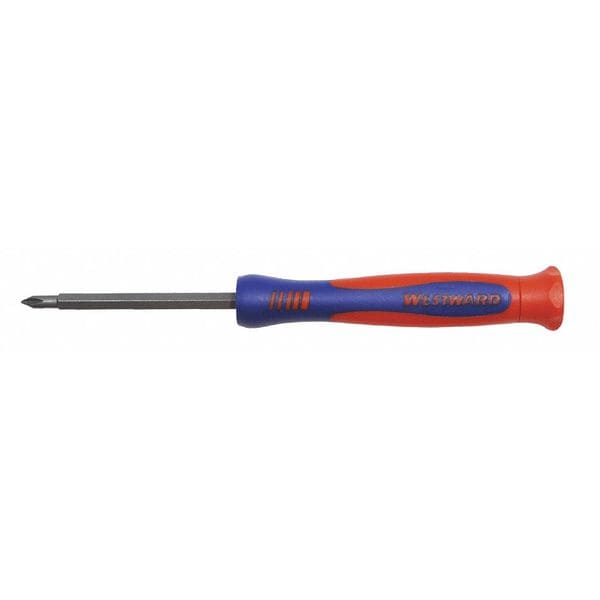 Westward Phillips, Slotted Bit 6 in, Drive Size: 3/16 in , Num. of pieces:2 - 401L67