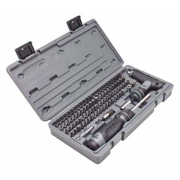 Proto 12 in, Drive Size: 1/4 in , Num. of pieces:91 - J61390