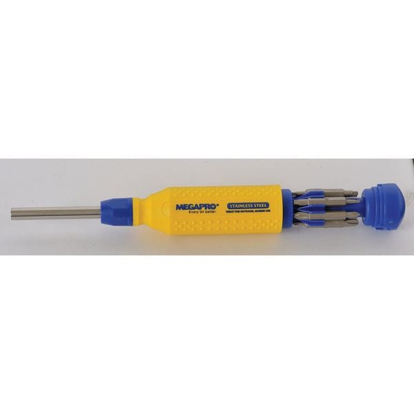 Megapro Phillips, Square, Star, Slot Bit 8 1/2 in, Drive Size: 1/4 in , Num. of pieces:8 - 151SS-B