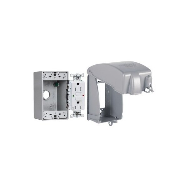 Racoorporated Electrical Box, 283.5 cu in, 1 Gang - MKG4280SS