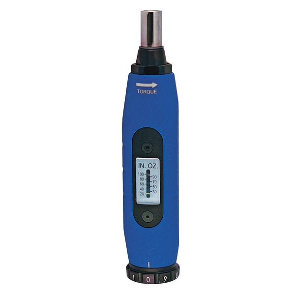 Cdi CDI Torque Screwdrivr, 1/4", 20 to 100 in.-oz. - 61SM