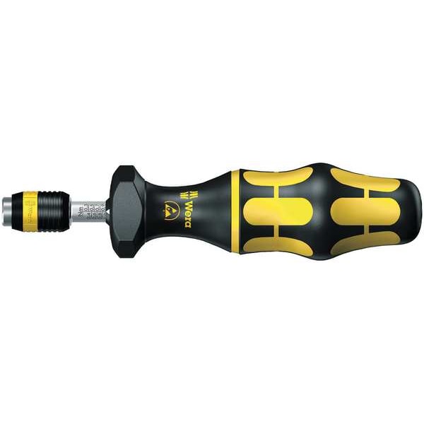 Wera ESD Torque Driver, 1/4", 0.30 to 1.20 Nm - 05074730001