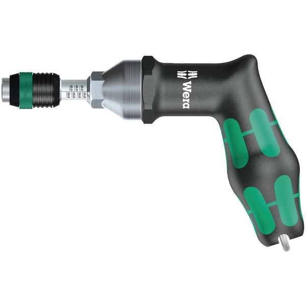 Wera Torque Screwdriver, 1/4", 25 to 55 in.-lb. - 05074712001