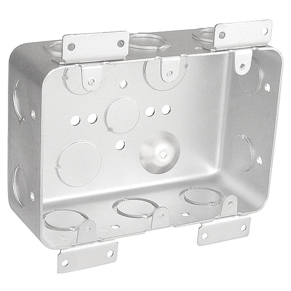 Southwire Electrical Box, 44 cu in, Switch Box Type, 3 Gangs, Steel - MGSB-3OW