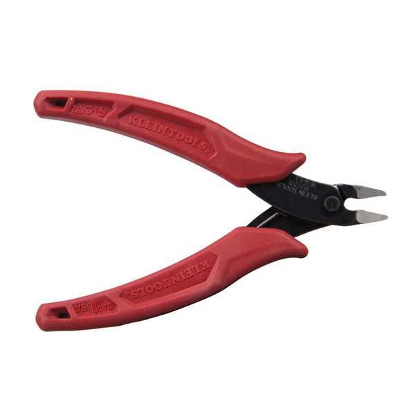 Klein Tools 5 in Diagonal Cutting Plier Flush Cut Narrow Nose Uninsulated - D275-5