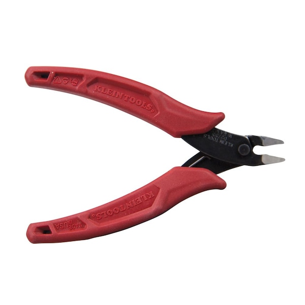 Klein Tools 5 in Diagonal Cutting Plier Flush Cut Narrow Nose Uninsulated - D275-5