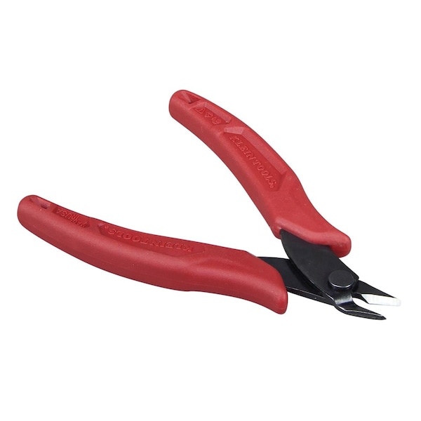 Klein Tools 5 in Diagonal Cutting Plier Flush Cut Narrow Nose Uninsulated - D275-5