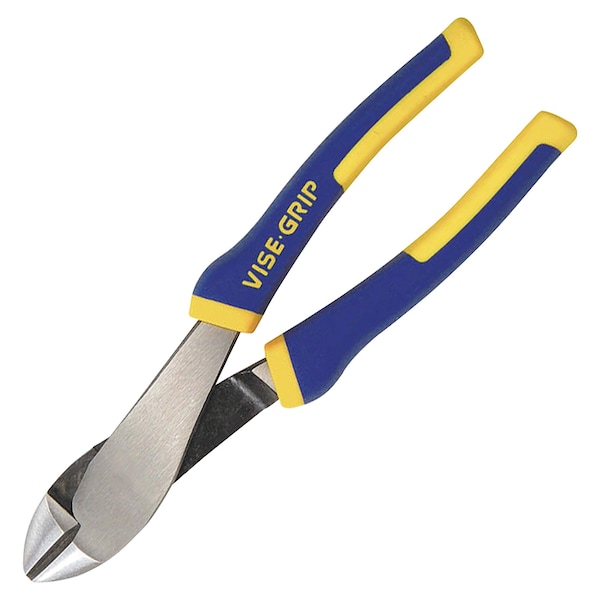 Irwin 8 in VISE-GRIP Diagonal Cutting Plier Flush Cut Oval Nose Uninsulated - 2078308