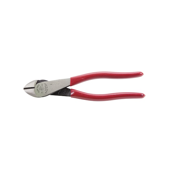 Klein Tools 8 1/8 in High Leverage Diagonal Cutting Plier Standard Cut Oval Nose Uninsulated - D228-8