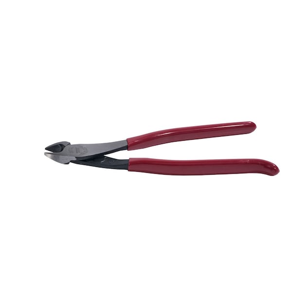 Klein Tools 9 1/4 in High Leverage Diagonal Cutting Plier Standard Cut Oval Nose Uninsulated - D248-9ST