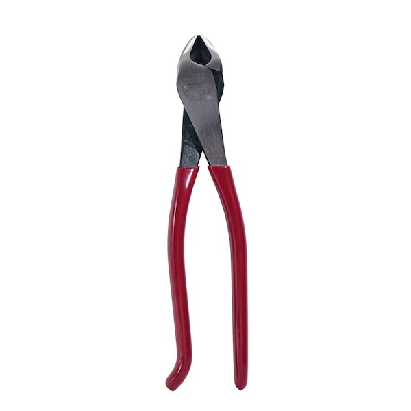 Klein Tools 9 1/4 in High Leverage Diagonal Cutting Plier Standard Cut Oval Nose Uninsulated - D248-9ST