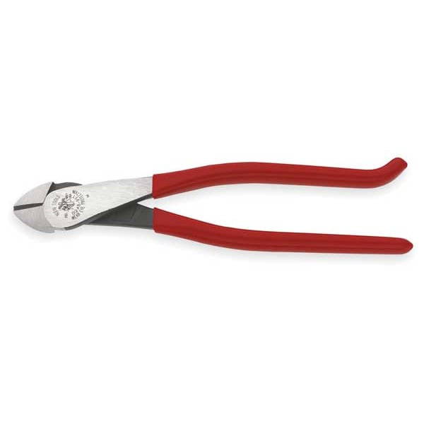 Klein Tools 9 1/4 in High Leverage Diagonal Cutting Plier Standard Cut Oval Nose Uninsulated - D248-9ST