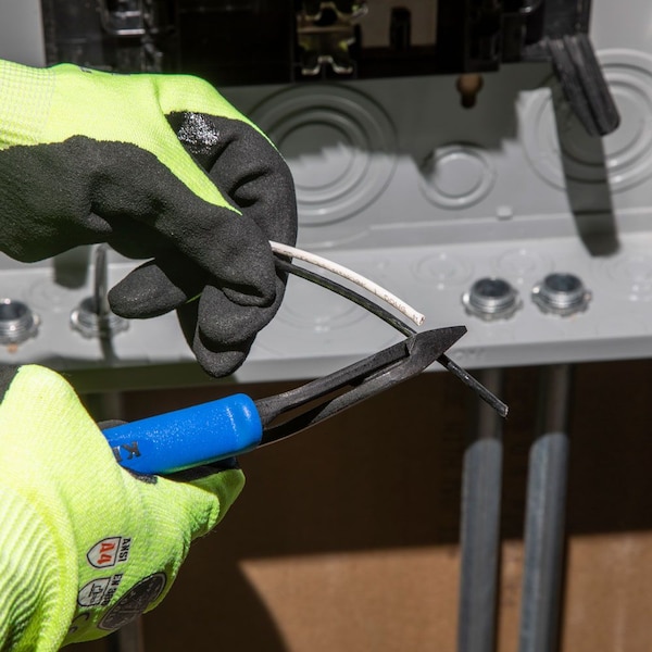 Klein Tools 8 1/8 in 2000 High Leverage Diagonal Cutting Plier Standard Cut Oval Nose Uninsulated - J2000-48