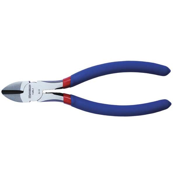 Westward 6 in Diagonal Cutting Plier Standard Cut Narrow Nose Uninsulated - 1UKL1