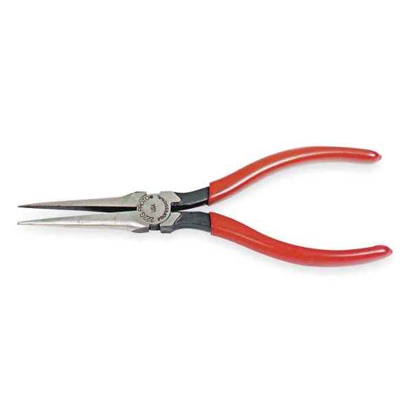 Proto 6 1/16 in Proto Needle Nose Plier Plastisol Grip Handle - J222G