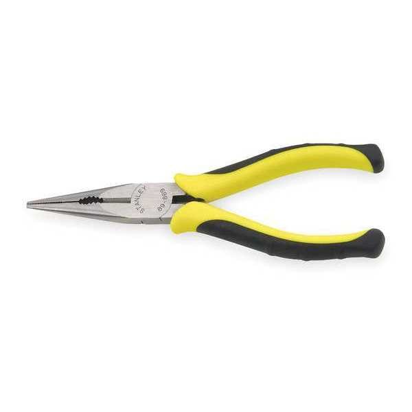 Stanley 6 1/2 in Fatmax Needle Nose Plier, Side Cutter Bi-Material Handle - 89-869