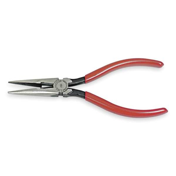 Proto 6 5/8 in Proto Needle Nose Plier, Side Cutter Plastisol Grip Handle - J226G