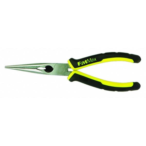 Stanley 8 1/2 in Fatmax Needle Nose Plier Bi-Material Handle - 89-870