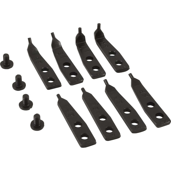 Gray Tools Heavy Duty Tip Kits For Retaining Ring Pliers, .108 Tips, Straight, 15°, 45° & 90° - B116