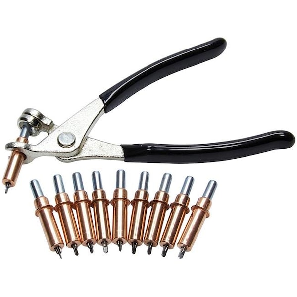 Allstar Performance Allstar Performance ALL18221 Cleco Plier & Pin Kit with 0.12 in. Pins - ALL18221