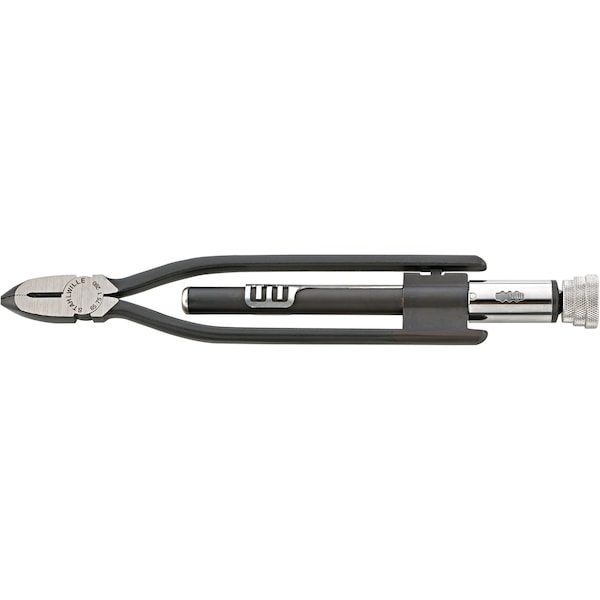 Stahlwille Tools Wire twisting plier L.280 mm head gunmetal finish, polished handles gunmetal finish - 65751280