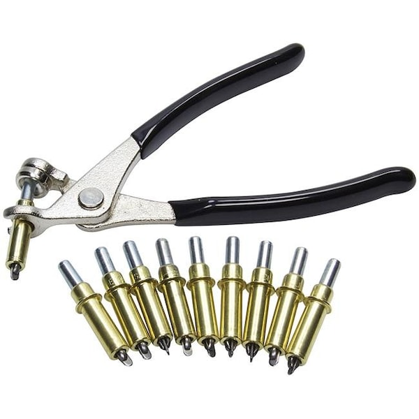 Allstar Performance Allstar Performance ALL18225 Cleco Plier & Pin Kit with 0.18 in. Pins - ALL18225