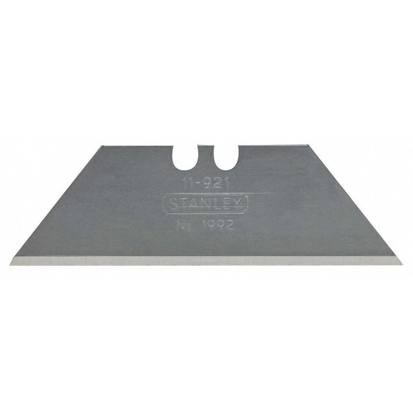 Stanley 2-7/16 in. x 3/4 in. x 0.03125 in. Steel 2-Point Utility Blade (100-Pack) - 11-921A