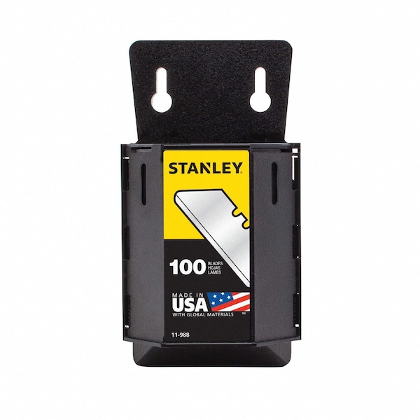 Stanley 3 3/4 in. Round Point Safety Blade, 100-Piece - 11-988