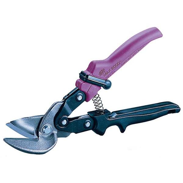 Malco Offset Snip, Left/Straight/Circles, 10 in, Hot Drop Forged Blades w/Hardened Alloy Steel Jaws - M2006