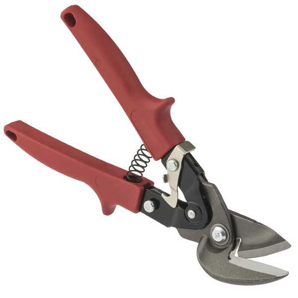 Malco Offset Snip, Left/Straight/Circles, 10 in, Hot Drop Forged Blades w/Hardened Alloy Steel Jaws - M2006