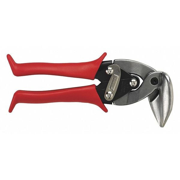 Midwest Snips Aviation Snip, Straight/Tight Left Curves, 8 3/4 in, Steel - MWT-6900L