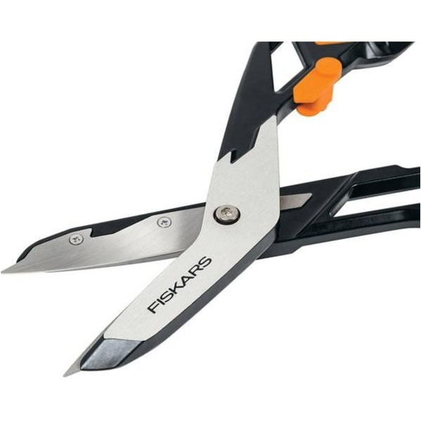 Fiskars Metal Cutting Snip, Left/Right/Straight, 13 in, Steel - 710400-1003