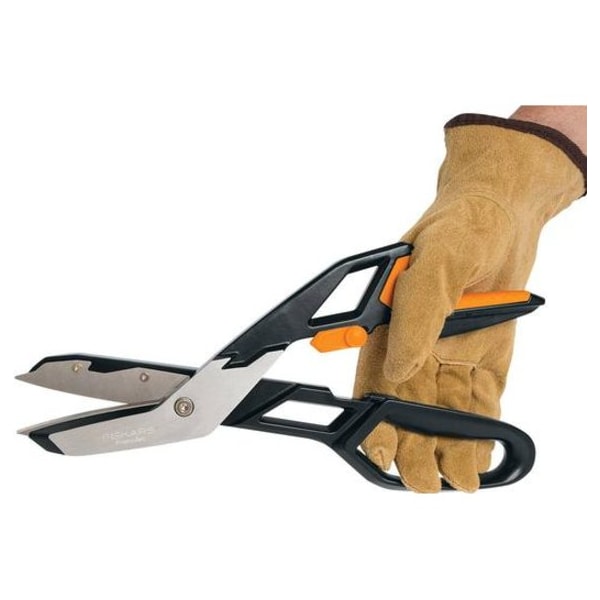 Fiskars Metal Cutting Snip, Left/Right/Straight, 13 in, Steel - 710400-1003