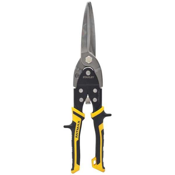 Stanley Cut Snip, Straight, 11 1/2 in, Chromium Vanadium - FMHT73561