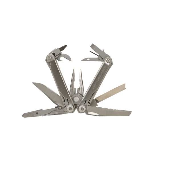 Leatherman 3-1/8 in. Stainless Steel Serrated Blade Surge Multi-Tool with 21 Functions - 830158