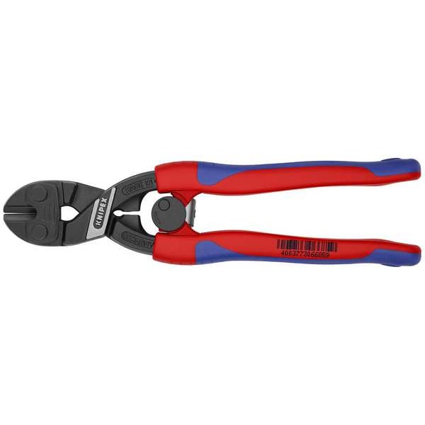 Knipex Mini Bolt Cutter, Steel, 8 In. L - 71 12 200 SBA