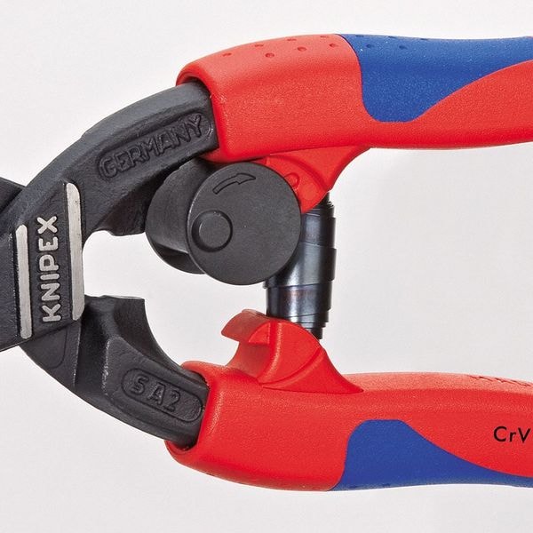 Knipex Mini Bolt Cutter, Steel, 8 In. L - 71 12 200 SBA