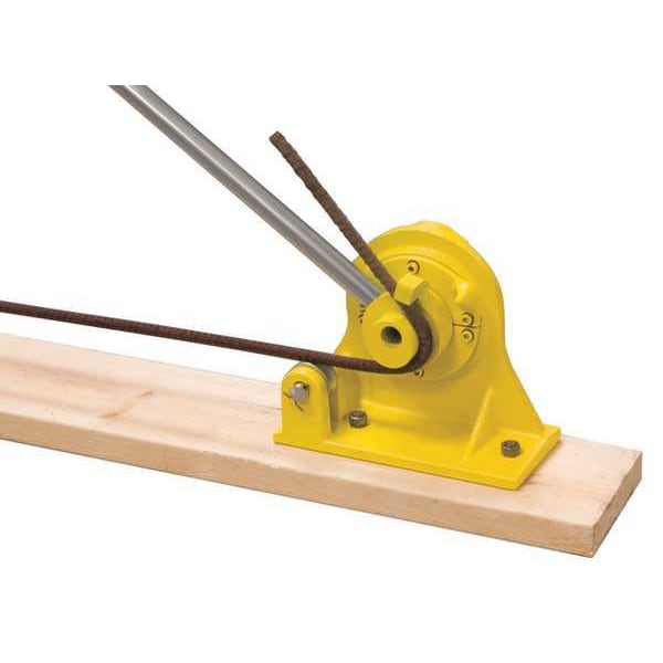 Kraft Tool Rebar Bender/Cutter, 5/8 Cap, 66 in L - GG725