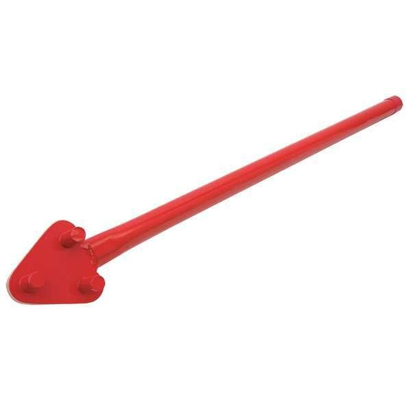 Qlt By Marshalltown Rebar Bender, 5/8 Cap, 34 In L, Steel, Red - 14739