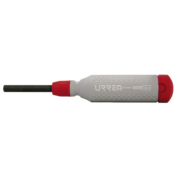 Urrea 1/4 Inch Revolver Type Screwdriver with auto/HVAC tips 14 in 1 - 9314MS
