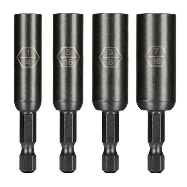 Caracteristicas Atractivas 2 -9-16 in. Magnetic Nut Driver Set - CA3726347