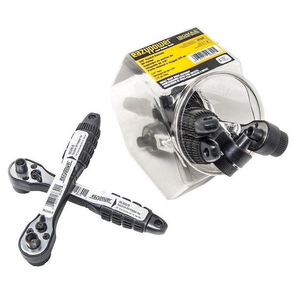Eazypower 00 Ratchet, 38 in Drive, 14 in Shank, Hex Shank, 6 in L - 300