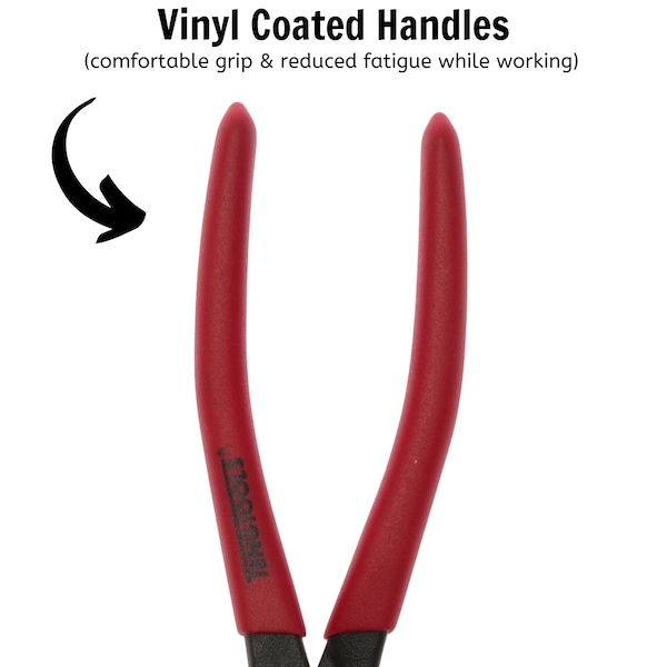 Teng Tools 6" Vinyl Grip Heavy Duty Mega Bite Side Cutting Pliers - Teng Too - MB442-6